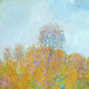 Claude Monet,Meadow at Giverny, Autumn, 1886,art prints,Vintage art,canvas wall art,famous art prints,V5505