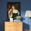 Titian,Portrait of a Woman at her Toilet,large wall art,framed wall art,canvas wall art,large canvas,M6805