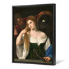 Titian,Portrait of a Woman at her Toilet,large wall art,framed wall art,canvas wall art,large canvas,M6805