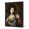 Thomas Gainsborough,Elizabeth and Thomas Linley, 1768,large wall art,framed wall art,canvas wall art,large canvas,M6786