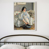 Sir Walter Russell,Tying her Shoe,large wall art,framed wall art,canvas wall art,large canvas,M6758