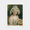 Berthe Morisot,Young Girl with Hat,art prints,Vintage art,canvas wall art,famous art prints,V5423