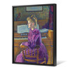 Rysselberghe Theo Van, Maria Sethe at the Harmonium,piano and woman,large wall art,framed wall art,canvas wall art,large canvas,M6706
