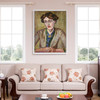 Roger Eliot Fry,Virginia Woolf, Oil On Board,large wall art,framed wall art,canvas wall art,large canvas,M6694