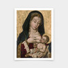 Bartolome Bermejo,Nursing Madonna ,art prints,Vintage art,canvas wall art,famous art prints,V5387