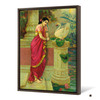 Raja Ravi Varma,A Swan Telling Damayanti Of Nalas Love,large wall art,framed wall art,canvas wall art,large canvas,M6663