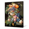 Pierre Joseph Redoute,Fruits,Peaches plums and grapes,Kitchen wall art,large wall art,framed wall art,canvas wall art,large canvas,M6637