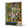 Pierre Auguste Renoir,Vase of Flowers, 1871,large wall art,framed wall art,canvas wall art,large canvas, M6621