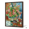 Pierre Auguste Renoir,Geraniums and Cats,large wall art,framed wall art,canvas wall art,large canvas,M6598