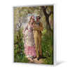 Philippe Jacques Linder,Autumn,Lovers walking,large wall art,framed wall art,canvas wall art,large canvas,M6580