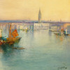 Thomas Moran,Venice from the Tower of San Giorgio,art prints,Vintage art,canvas wall art,famous art prints,V7897