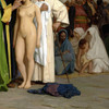 Jean-Leon Gerome,Slave Market, 1866,art prints,Vintage art,canvas wall art,famous art prints,V6179