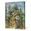 Paul Cezanne,Rocks and Trees,large wall art,framed wall art,canvas wall art,large canvas,M6530