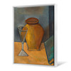 Pablo Picasso,Pot, Glass and Book,large wall art,framed wall art,canvas wall art,large canvas,M6487