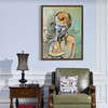Pablo Picasso,Man with his Arms Crossed,large wall art,framed wall art,canvas wall art,large canvas,M6480