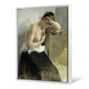 Otto Ubbelohde,Woman with Bare Torso,large wall art,framed wall art,canvas wall art,large canvas,M6461