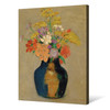 Odilon Redon,Bouquet of Flowers in a Vase, 1840-1916,large wall art,framed wall art,canvas wall art,large canvas,M6439