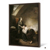 Octave Tassaert,An Unfortunate Family or Suicide,large wall art,framed wall art,canvas wall art,large canvas,M6435