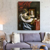 Nicolas Regnier,Vanity,large wall art,framed wall art,canvas wall art,large canvas,M6418