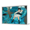 Mary Cassatt,Little Girl In A Blue Armchair,Canvas Print,Canvas Art,Canvas Wall Art,Large Wall Art,Framed Wall Art,P2011