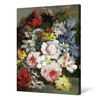 Narcisse Virgile Diaz De La Pena,Various Flowers,large wall art,framed wall art,canvas wall art,large canvas,M6412