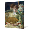 Mary Cassatt,Woman with a Fan,large wall art,framed wall art,canvas wall art,large canvas,M6390