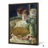 Mary Cassatt,Woman with a Fan,large wall art,framed wall art,canvas wall art,large canvas,M6390