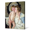 Mary Cassatt,Mother and Child, The Oval Mirror, 1899,large wall art,framed wall art,canvas wall art,large canvas,M6387