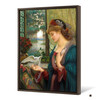 Marie Spartali Stillman,Love's Messenger, 1885,large wall art,framed wall art,canvas wall art,large canvas,M6367