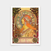 Alphonse Mucha,Zodiac Signs,art prints,Vintage art,canvas wall art,famous art prints,V5294