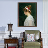 Marcus Stone,Profile Of A Young Girl Photograph,large wall art,framed wall art,canvas wall art,large canvas,M6354