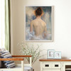 Lieven Herremans,Nude Wall Art,A woman's back Portrait,large wall art,framed wall art,canvas wall art,large canvas,M6322