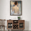Lieven Herremans,Nude Wall Art,A woman's back Portrait,large wall art,framed wall art,canvas wall art,large canvas,M6322