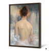 Lieven Herremans,Nude Wall Art,A woman's back Portrait,large wall art,framed wall art,canvas wall art,large canvas,M6322