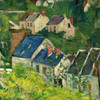 Paul Cezanne,Auvers, Panoramic View,art prints,Vintage art,canvas wall art,famous art prints,V4728