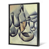 Juan Gris,Carafes and Bottle, 1912,Abstract art,large wall art,framed wall art,canvas wall art,large canvas,M6274