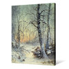 Joseph Farquharson,Winter Breakfast,large wall art,framed wall art,canvas wall art,large canvas,M6267