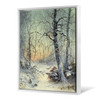 Joseph Farquharson,Winter Breakfast,large wall art,framed wall art,canvas wall art,large canvas,M6267