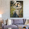 John William Waterhouse,Boreas,large wall art,framed wall art,canvas wall art,large canvas,M6252