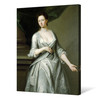 John Smibert,Eleanor Nightingale, 1727 By John Smibert,large wall art,framed wall art,canvas wall art,large canvas,M6246
