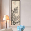 Zou Yigui,Autumn mountain forest,Chinese Landscape,Vertical Narrow Art,large wall art,framed wall art,canvas wall art,M909