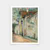 Maurice Utrillo,Street with Lampost,art prints,Vintage art,canvas wall art,famous art prints,V6405