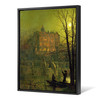 John Atkinson Grimshaw,Under the Moonbeams, 1882,large wall art,framed wall art,canvas wall art,large canvas,M6210