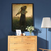 Jean Francois Millet,The return from the farm,Peasant woman,large wall art,framed wall art,canvas wall art,large canvas,M6145