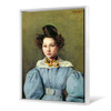 Jean Baptiste Camille Corot,Marie Louise Sennegon,large wall art,framed wall art,canvas wall art,large canvas,M6126