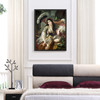 Jean Baptiste Ange Tissier,Odalisque,Portrait of a lady,large wall art,framed wall art,canvas wall art,large canvas,M6118