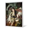 Jean Baptiste Ange Tissier,Odalisque,Portrait of a lady,large wall art,framed wall art,canvas wall art,large canvas,M6118