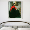 James Jacques Joseph Tissot,Young Lady In A Red Jacket,large wall art,framed wall art,canvas wall art,large canvas,M6076