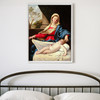II Sassoferrato,Madonna and Child ,large wall art,framed wall art,canvas wall art,large canvas,M6035