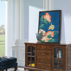 Hokusai,Peonies and Canary,japanese painting,large wall art,framed wall art,canvas wall art,large canvas,M6027